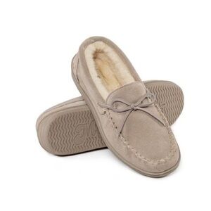 NWT- My Slippers- Women's Moccasin with Fur Lining
